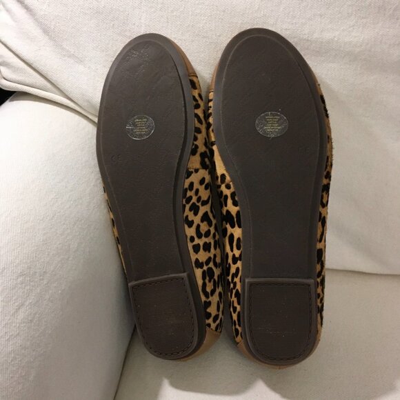 Vionic Minna Ballet Flats Calf Hair Leopard Print - Picture 6 of 6